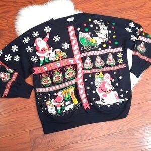 90's Vintage Nut Cracker Santa Sweatshirt